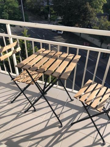 Rond Point Studio Cosy Et Central Avec Balcon แซงต์-เอเตียน ภายนอก รูปภาพ